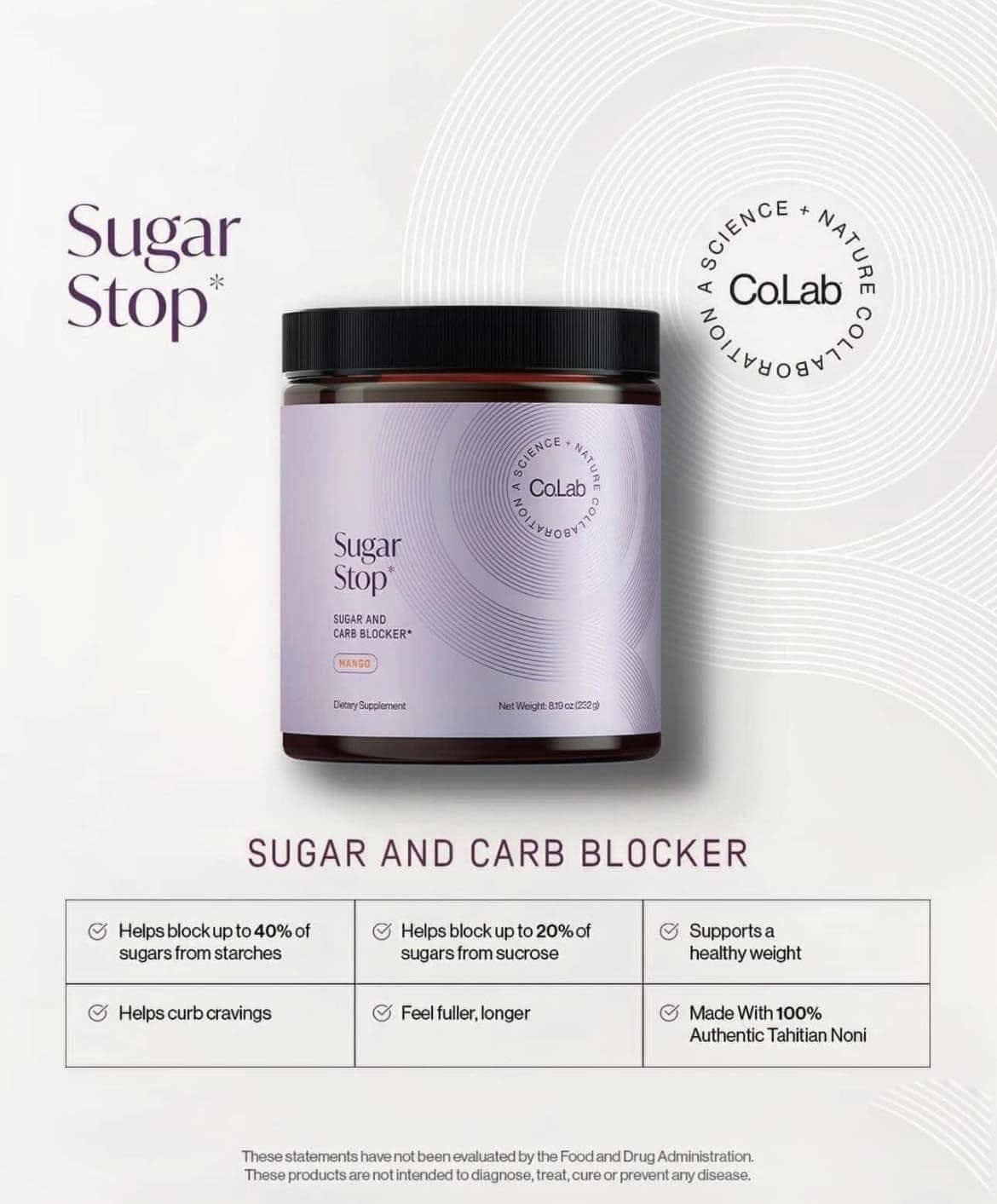 Co.Lab Sugar Stop
